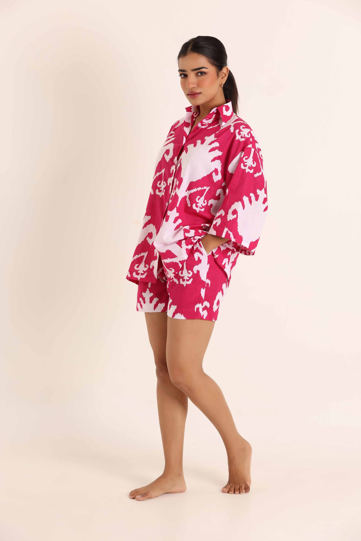 Sky co-ord Set- Pink