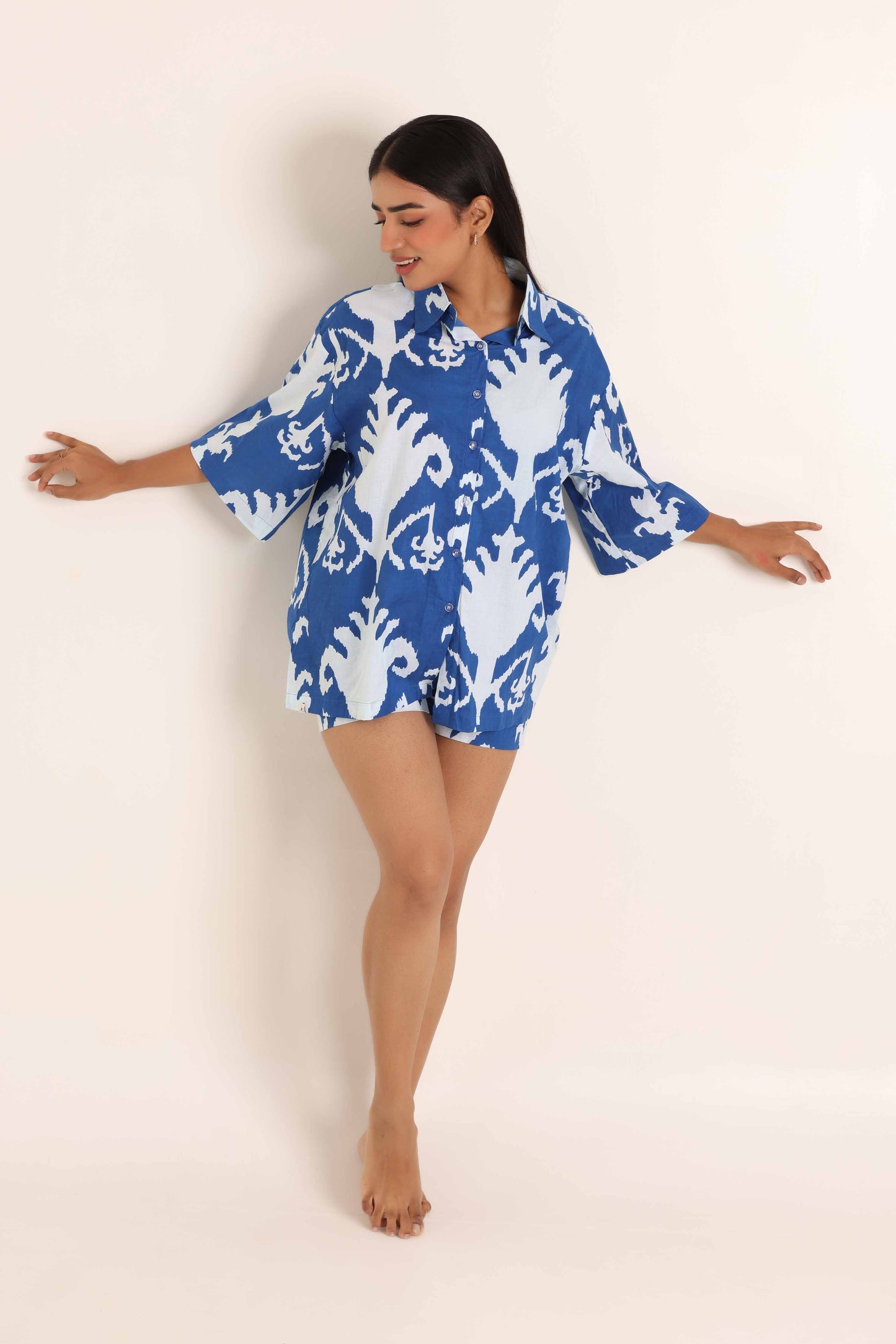 Sky co-ord Set- Blue