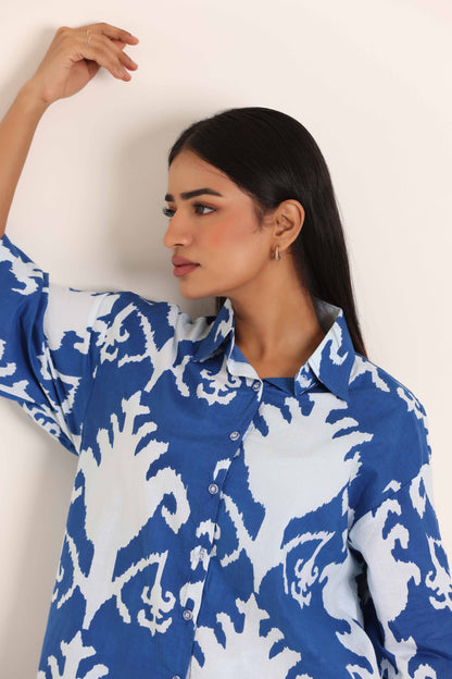 Sky co-ord Set- Blue