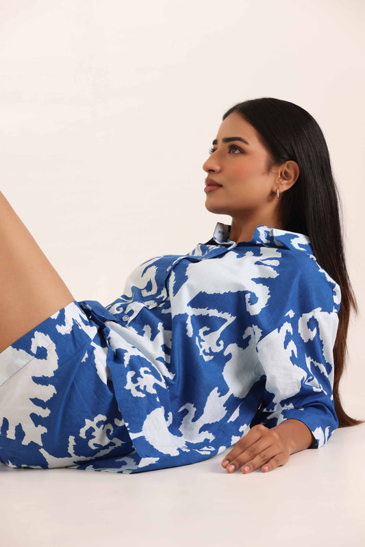 Sky co-ord Set- Blue