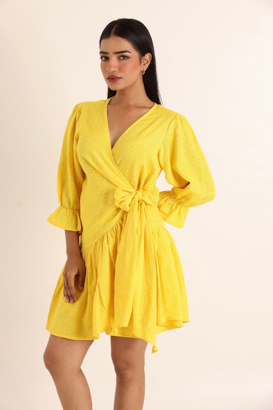 Butter Yellow Dress